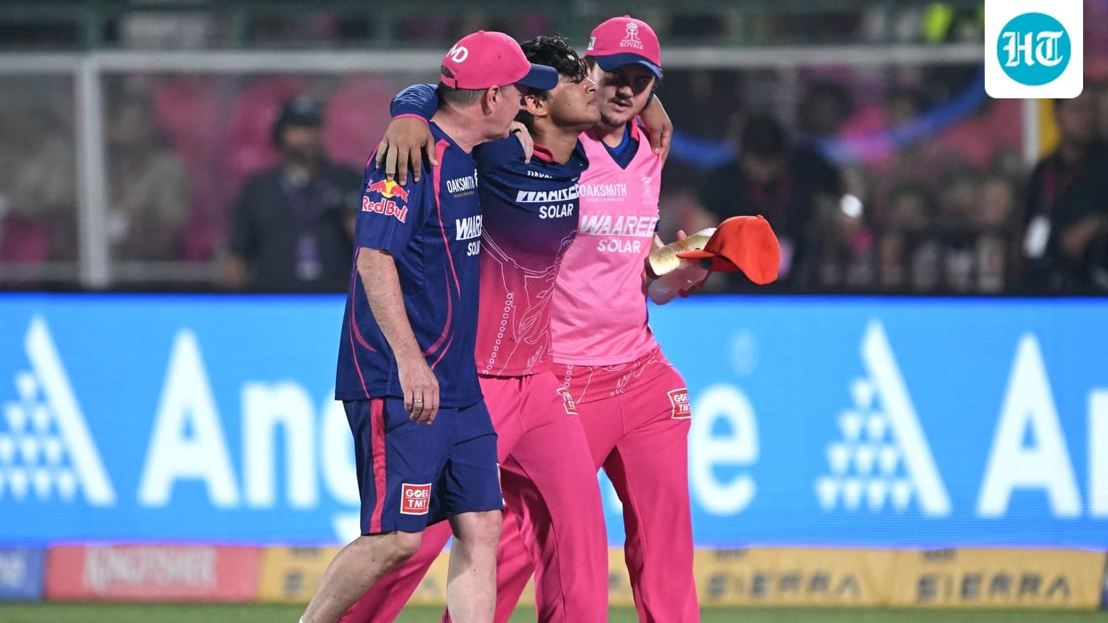 Vaibhav Sooryavanshi injury update: How serious is his hamstring after 15-year-old forced to hobble off the field