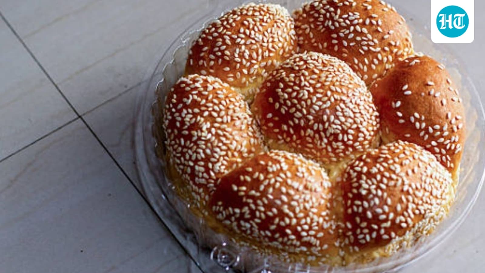 Lentil Bun Recipe for a Homemade High Protein Breakfast Made with Lentils and Served with a Fresh and Healthy Dip