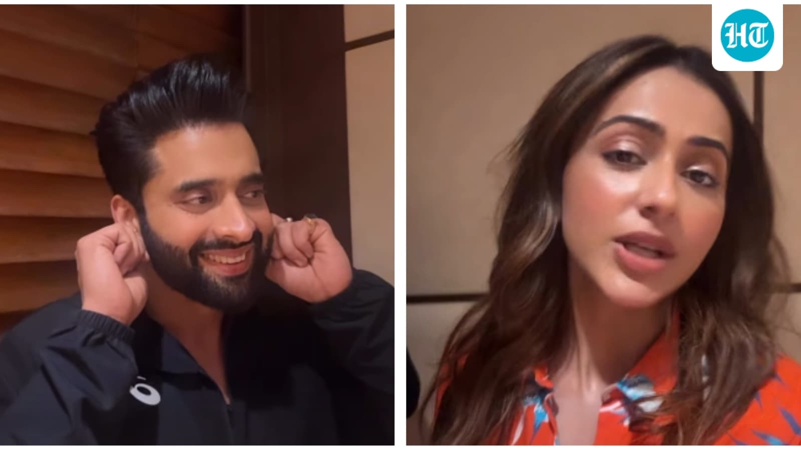 Jackky Bhagnani holds his ears as Rakul Preet Singh brings up ‘situationship’ remark: ‘Gen Z banne ki zarurat nahi hain’