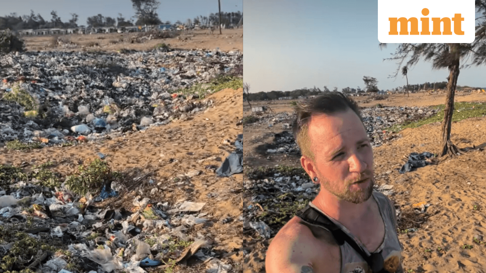 Foreign travel blogger criticises filthy Tamil Nadu beach, says ‘upper-class Indians’ litter without concern