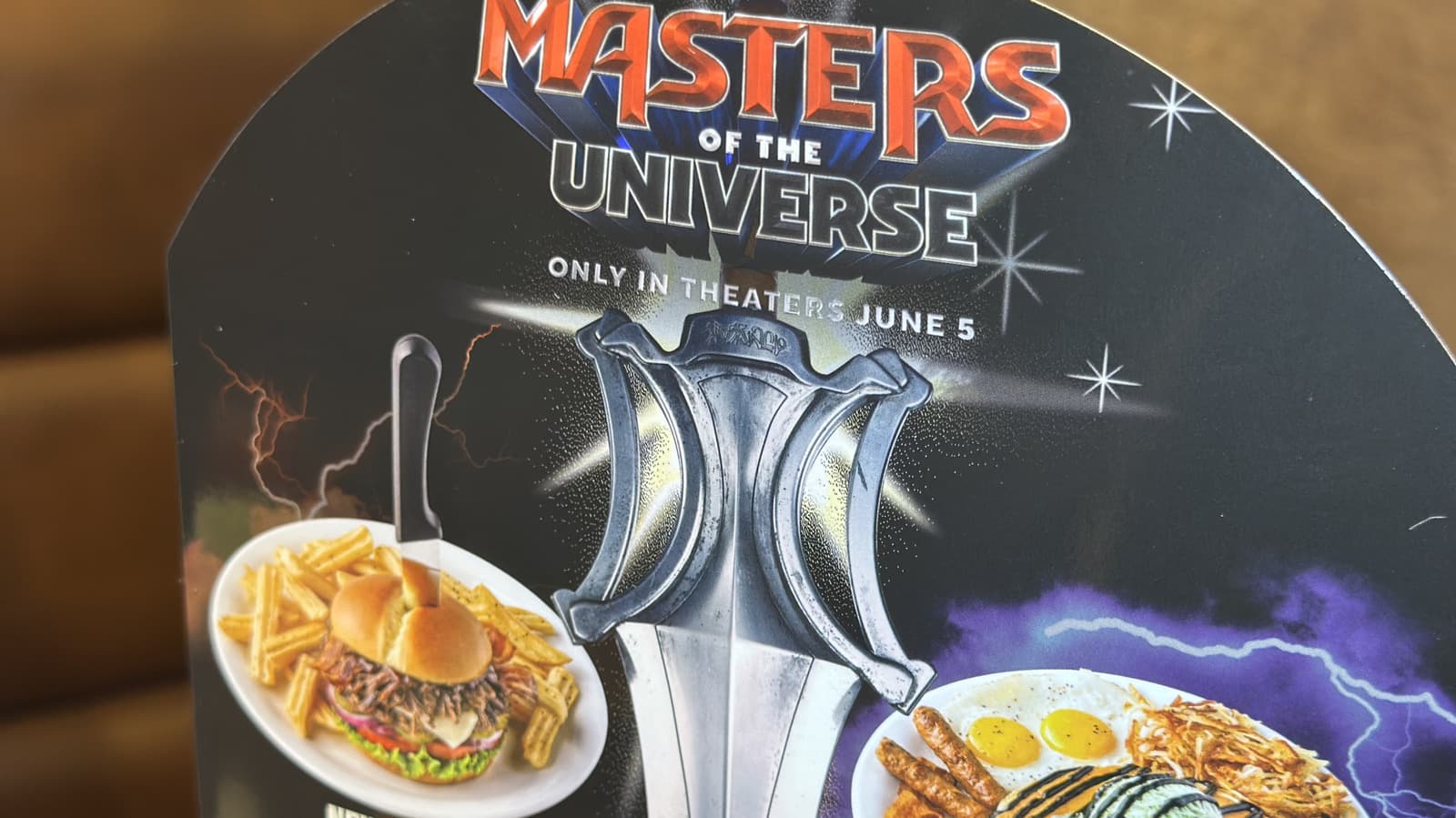 Not Even The Power Of Grayskull Can Save Denny's Masters Of The Universe Menu